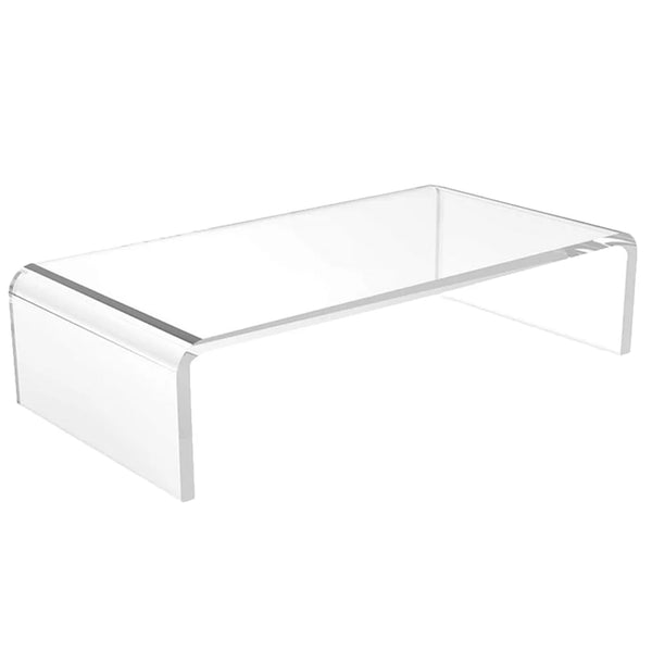 Clear Acrylic Desktop Monitor Riser Stand