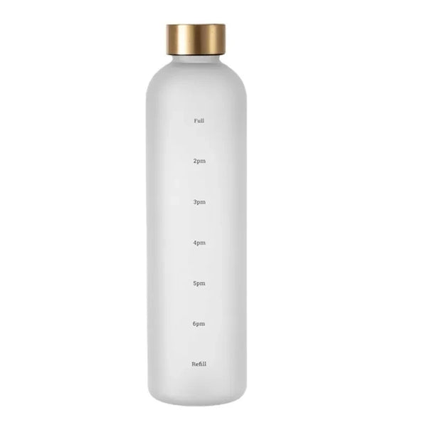 1L Water Bottle with Time Marker