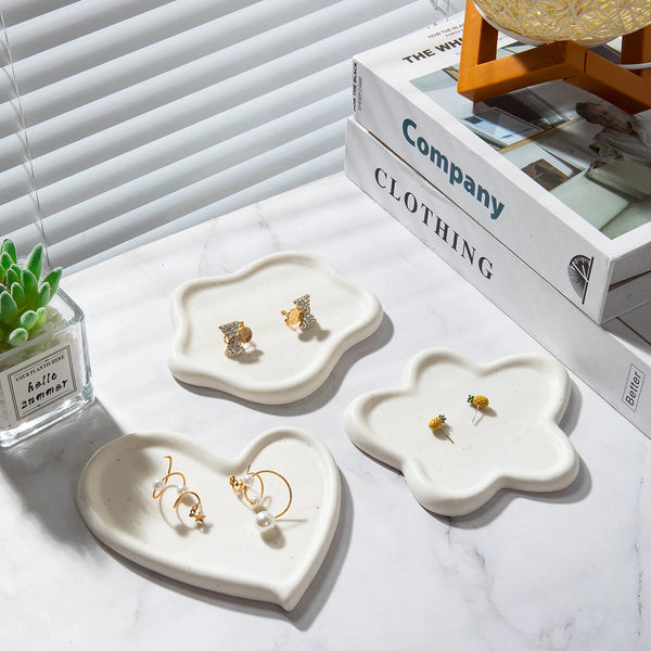 Irregular Ceramic Jewelry Display Tray