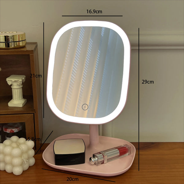 Miroir de courtoisie à LED avec fonctions intelligentes