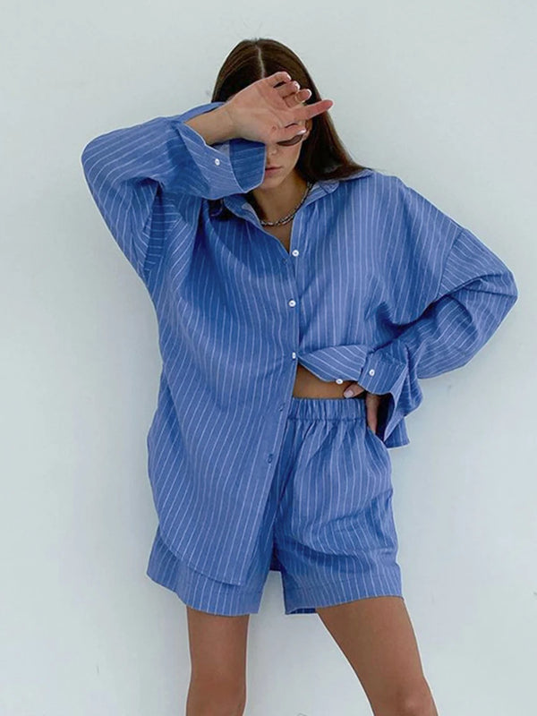 Striped Women’s Sleepwear Set