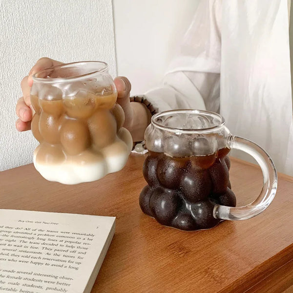 Heat-Resistant Glass Coffee Mug