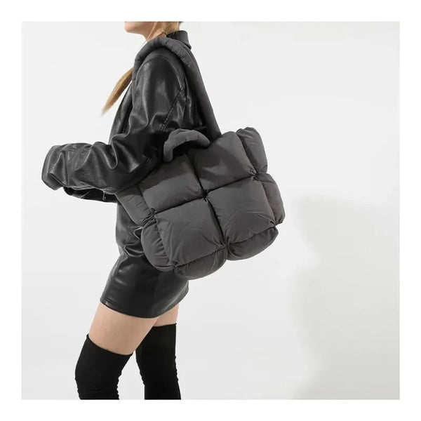 Women’s Casual Puffer Tote Bag