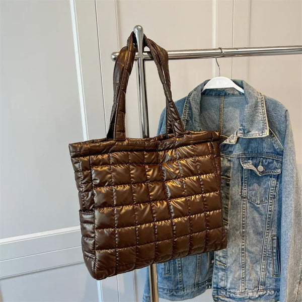 Women’s Retro Quilted Shoulder Bag