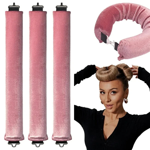 Heatless Hair Curlers