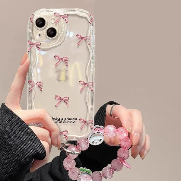 Pink Bow Phone Case for Samsung