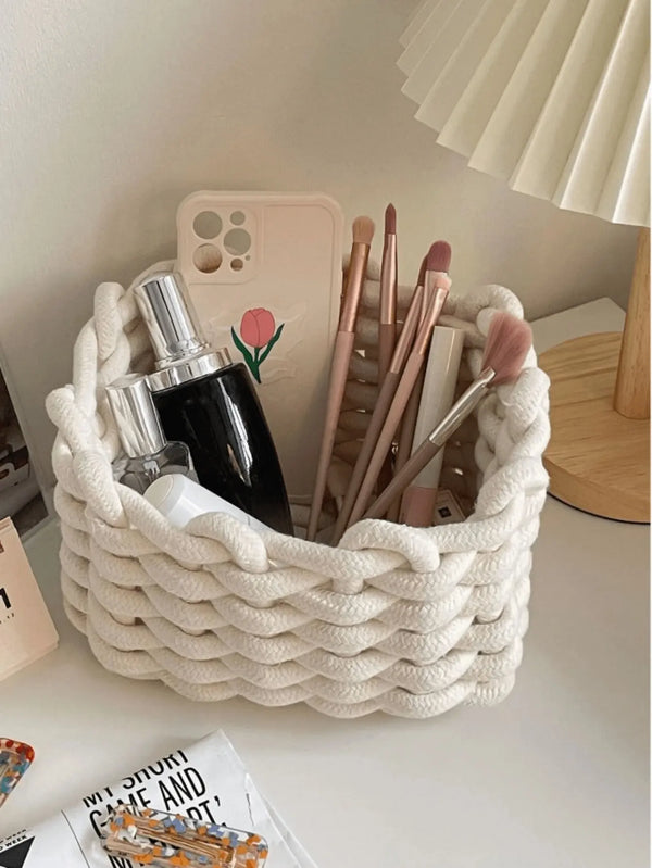 Hand-Woven Makeup Storage Case