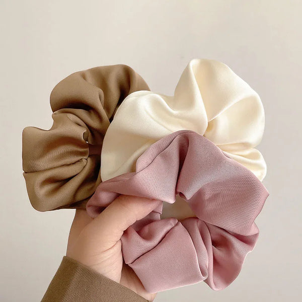 French Style Silk Scrunchie