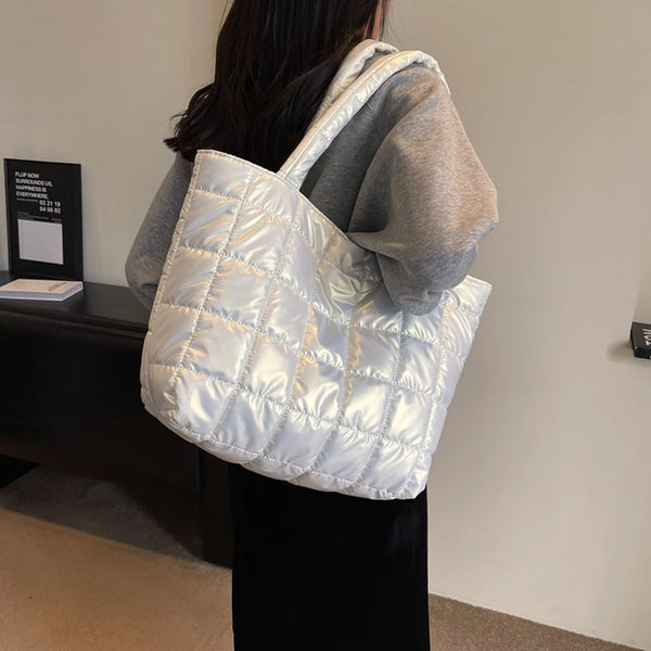 Women’s Retro Quilted Shoulder Bag